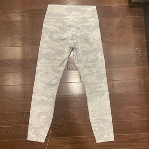 Lululemon white camo leggings.